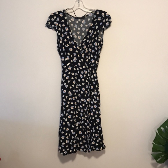 Zara Midi Wrap Dress - Picture 1 of 6